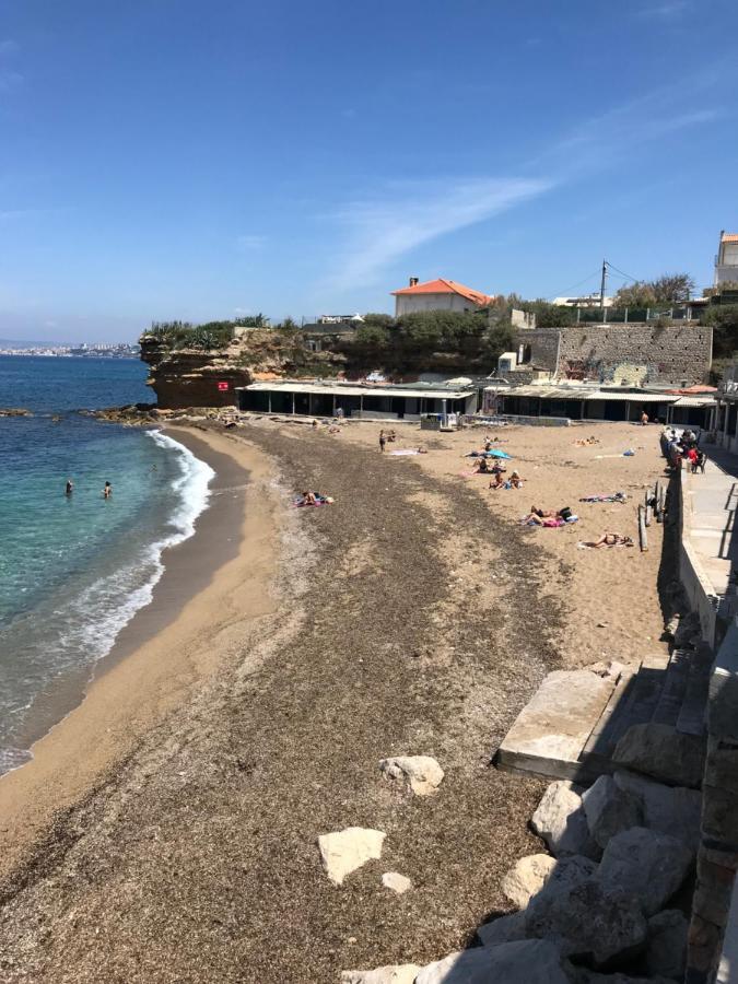 Le Cabanon Bleu Sur La Plage Marselha Exterior foto